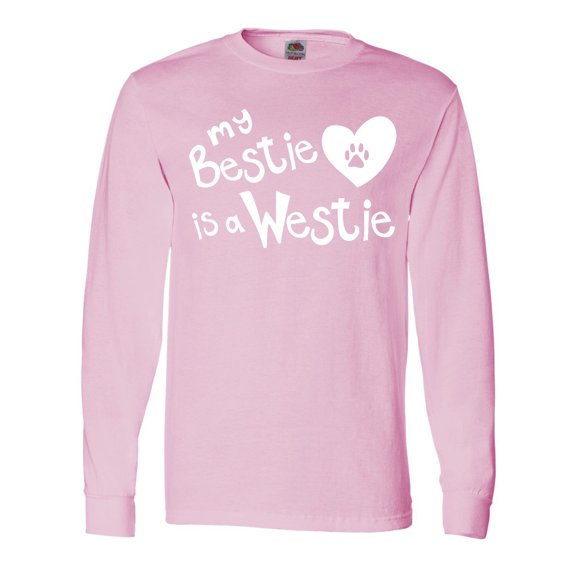 Inktastic Bestie Westie Long Sleeve T-Shirt