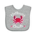 thumbnail image 1 of Inktastic Bethany Beach Delaware Boys or Girls Baby Bib, 1 of 4