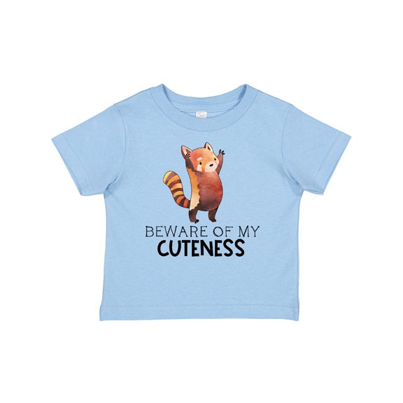 Inktastic Beware of My Cuteness Cute Red Panda Boys or Girls Baby T-Shirt