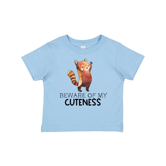 Inktastic Beware of My Cuteness Cute Red Panda Boys or Girls Baby T-Shirt
