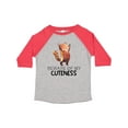thumbnail image 1 of Inktastic Beware of My Cuteness Cute Red Panda Boys or Girls Toddler T-Shirt, 1 of 5