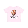 thumbnail image 1 of Inktastic Beware of My Cuteness Cute Red Panda Boys or Girls Toddler T-Shirt, 1 of 5