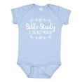 thumbnail image 1 of Inktastic Bible Study Best Medicine WHT Girls Baby Bodysuit, 1 of 5