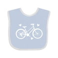 thumbnail image 1 of Inktastic Bicycle Cycling Bike Lover Girls Baby Bib, 1 of 4