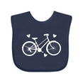 thumbnail image 1 of Inktastic Bicycle Cycling Bike Lover Girls Baby Bib, 1 of 4