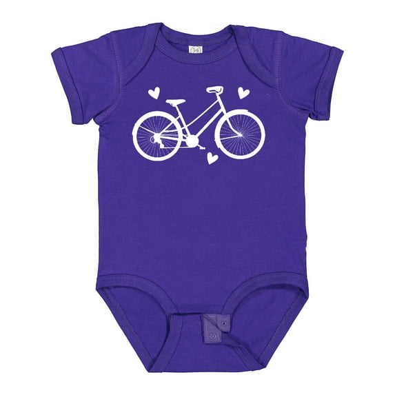 Inktastic Bicycle Cycling Bike Lover Girls Baby Bodysuit