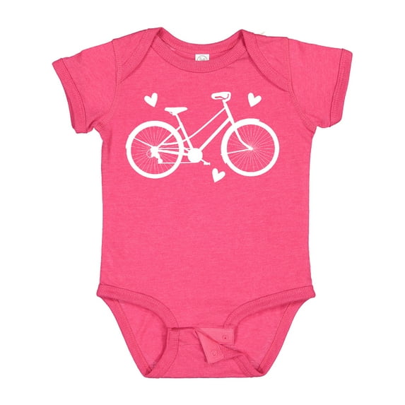 Inktastic Bicycle Cycling Bike Lover Girls Baby Bodysuit