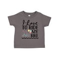 thumbnail image 1 of Inktastic Bicycle I Love to Ride My Bike Girls Toddler T-Shirt, 1 of 5