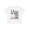 thumbnail image 1 of Inktastic Bicycle I Love to Ride My Bike Girls Toddler T-Shirt, 1 of 5
