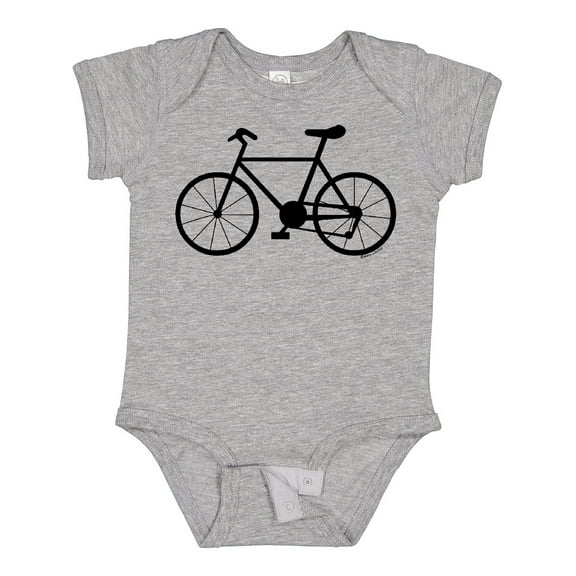 Inktastic Bicycle Silhouette Boys or Girls Baby Bodysuit