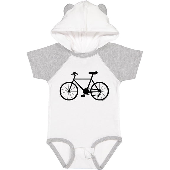 Inktastic Bicycle Silhouette Boys or Girls Baby Bodysuit