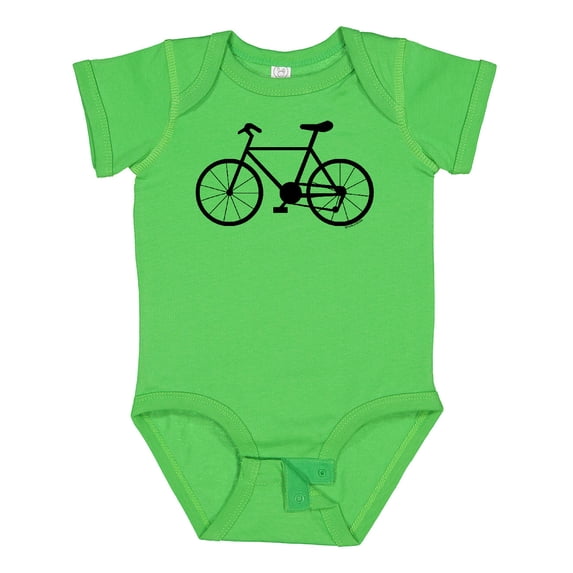 Inktastic Bicycle Silhouette Boys or Girls Baby Bodysuit