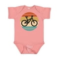 thumbnail image 1 of Inktastic Bicycle Vintage Cyclist Sunset Boys or Girls Baby Bodysuit, 1 of 5