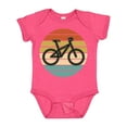 thumbnail image 1 of Inktastic Bicycle Vintage Cyclist Sunset Boys or Girls Baby Bodysuit, 1 of 5