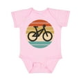 thumbnail image 1 of Inktastic Bicycle Vintage Cyclist Sunset Boys or Girls Baby Bodysuit, 1 of 5