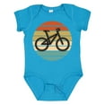 thumbnail image 1 of Inktastic Bicycle Vintage Cyclist Sunset Boys or Girls Baby Bodysuit, 1 of 5