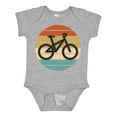thumbnail image 1 of Inktastic Bicycle Vintage Cyclist Sunset Boys or Girls Baby Bodysuit, 1 of 5