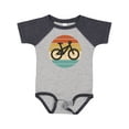 thumbnail image 1 of Inktastic Bicycle Vintage Cyclist Sunset Boys or Girls Baby Bodysuit, 1 of 5