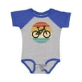 thumbnail image 1 of Inktastic Bicycle Vintage Cyclist Sunset Boys or Girls Baby Bodysuit, 1 of 5