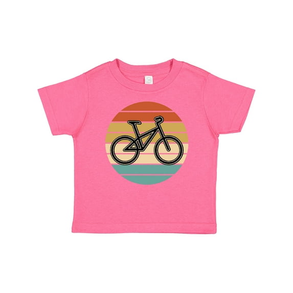 Inktastic Bicycle Vintage Cyclist Sunset Boys or Girls Baby T-Shirt