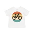 thumbnail image 1 of Inktastic Bicycle Vintage Cyclist Sunset Boys or Girls Toddler T-Shirt, 1 of 5