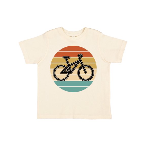 Inktastic Bicycle Vintage Cyclist Sunset Boys or Girls Toddler T-Shirt