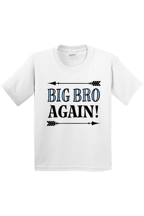 Big Bro Again Announcement Boys Youth T-Shirt