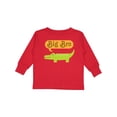 thumbnail image 1 of Inktastic Big Bro Alligator Boys Announcement Boys or Girls Long Sleeve Toddler T-Shirt, 1 of 5