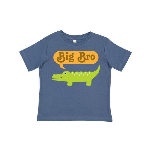 Inktastic Big Bro Alligator Boys Announcement Boys or Girls Toddler T-Shirt