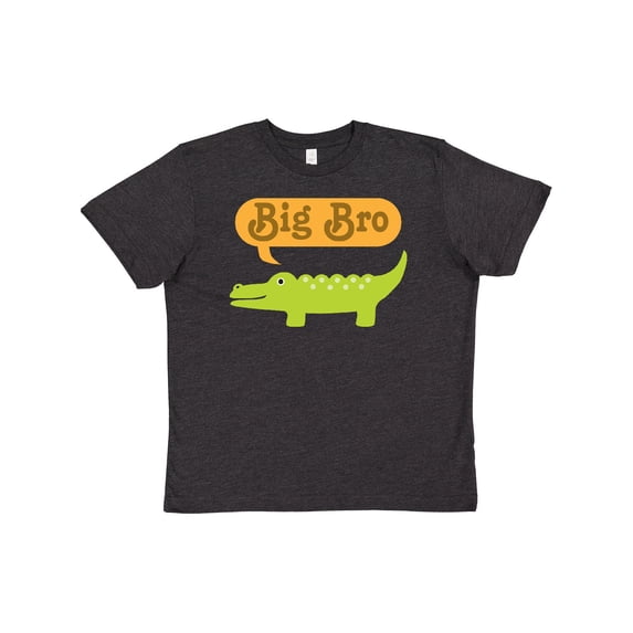 Inktastic Big Bro Alligator Boys Announcement Youth T-Shirt