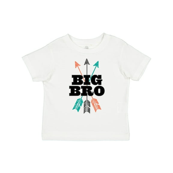 Inktastic Big Bro Arrow Native Boys Brother Announcement Boys Toddler T-Shirt