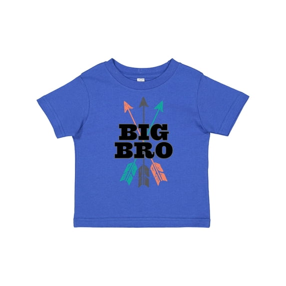 Inktastic Big Bro Arrow Native Boys Brother Announcement Boys Toddler T-Shirt