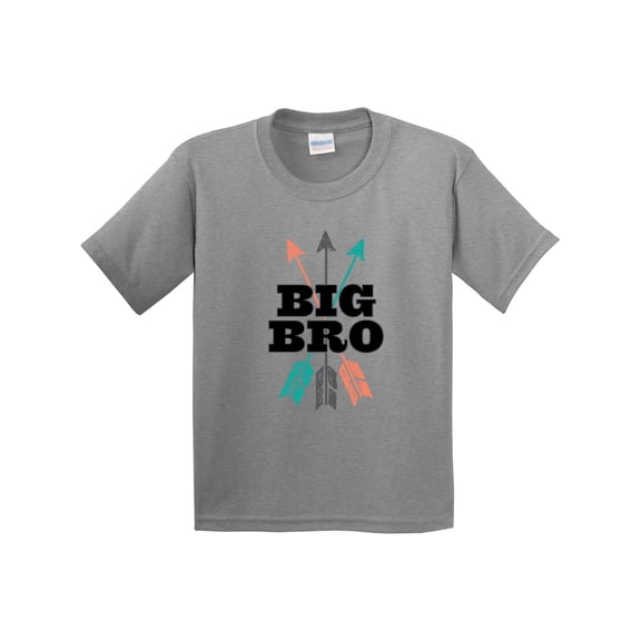 Inktastic Big Bro Arrow Native Boys Brother Announcement Youth T-Shirt