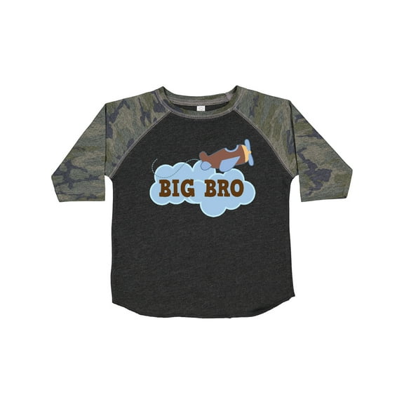 Inktastic Big Bro Boys Airplane Brother Announcement Boys Toddler T-Shirt