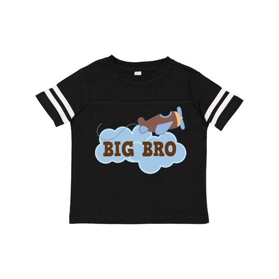 Inktastic Big Bro Boys Airplane Brother Announcement Boys Toddler T-Shirt