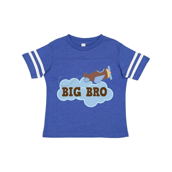 Inktastic Big Bro Boys Airplane Brother Announcement Boys Toddler T-Shirt
