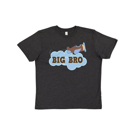 Inktastic Big Bro Boys Airplane Brother Announcement Youth T-Shirt
