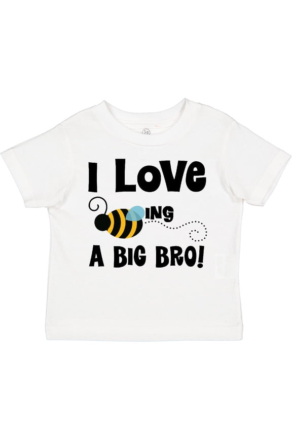 Big Bro Boys Brother Announcement Bee Boys Toddler T-Shirt