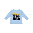thumbnail image 1 of Inktastic Big Bro Boys Brother Bulldozer Boys or Girls Long Sleeve Toddler T-Shirt, 1 of 5