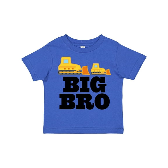 Inktastic Big Bro Boys Brother Bulldozer Boys or Girls Toddler T-Shirt