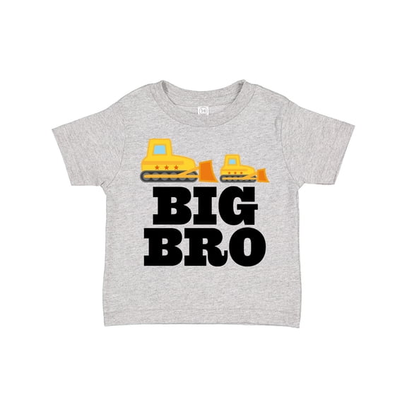 Inktastic Big Bro Boys Brother Bulldozer Boys or Girls Toddler T-Shirt