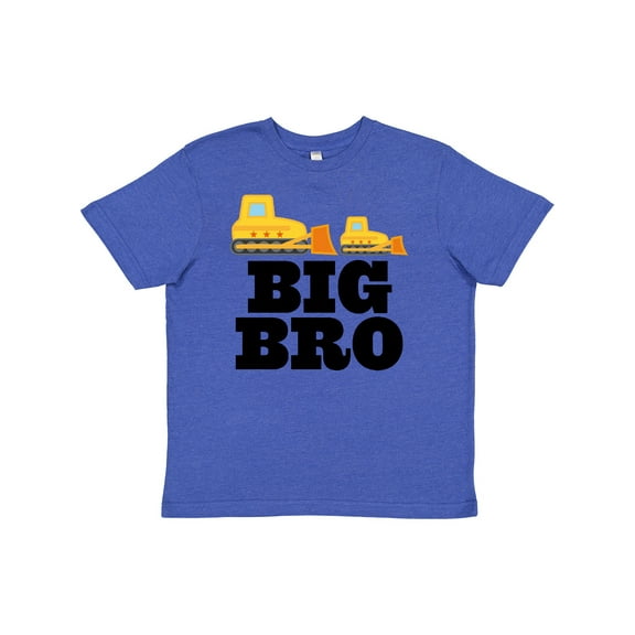 Inktastic Big Bro Boys Brother Bulldozer Youth T-Shirt