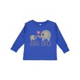 thumbnail image 1 of Inktastic Big Bro Boys Elephant Brother Announcement Boys Long Sleeve Toddler T-Shirt, 1 of 5