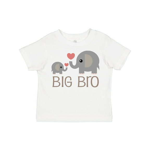 Inktastic Big Bro Boys Elephant Brother Announcement Boys Toddler T-Shirt