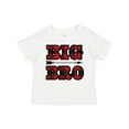 thumbnail image 1 of Inktastic Big Bro Buffalo Plaid Brother Boys Toddler T-Shirt, 1 of 5