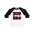 thumbnail image 1 of Inktastic Big Bro Buffalo Plaid Brother Boys Toddler T-Shirt, 1 of 5