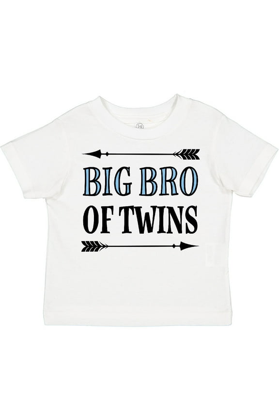 Big Bro of Twins Brother Boys Toddler T-Shirt