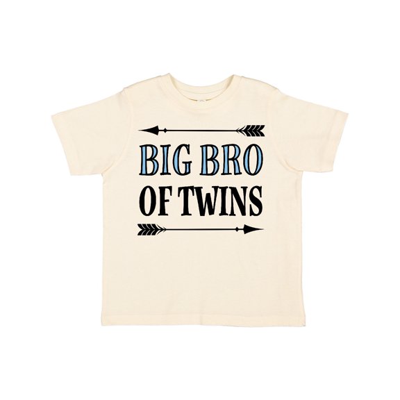 Inktastic Big Bro of Twins Brother Boys Toddler T-Shirt