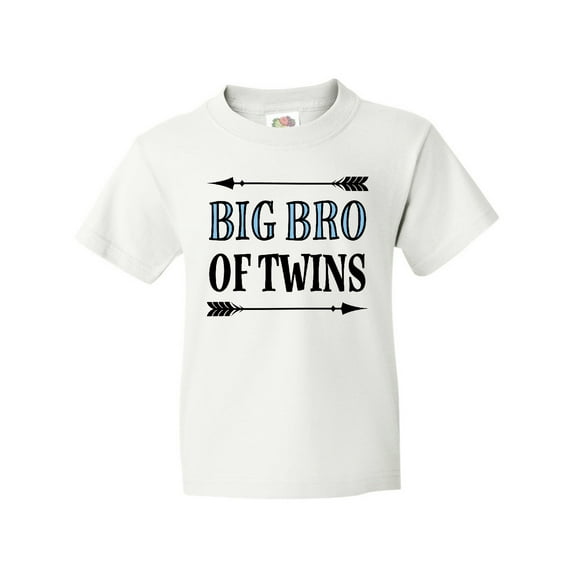Inktastic Big Bro of Twins Brother Youth T-Shirt