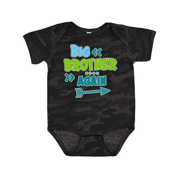 Inktastic Big Brother Again with Arrow Boys or Girls Baby Bodysuit